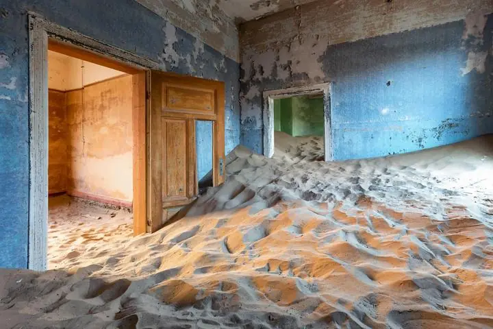 Kolmanskuppe – verlassene Diamantenstadt in der Namib-Wüste