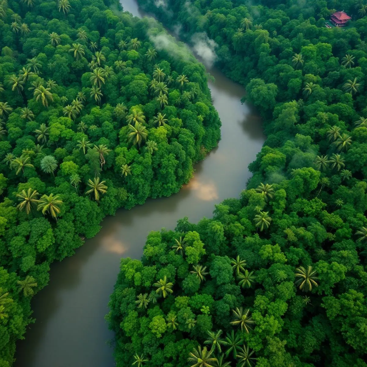 Amazonas-Regenwald bei Puerto Maldonado, Peru