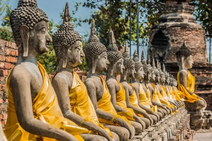 Historischer Tempelpark von Ayutthaya, Thailand