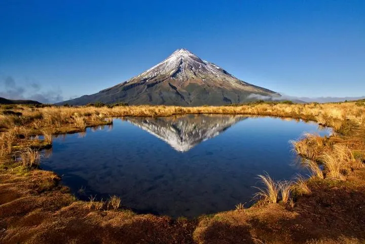 Vulkan Taranaki auf der Nordinsel Neuseelands