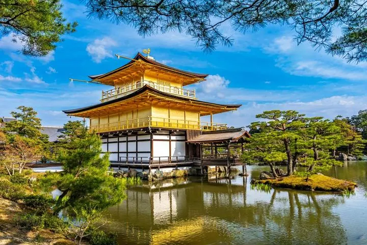 Kinkaku-ji – der goldene Pavillon in Kyoto