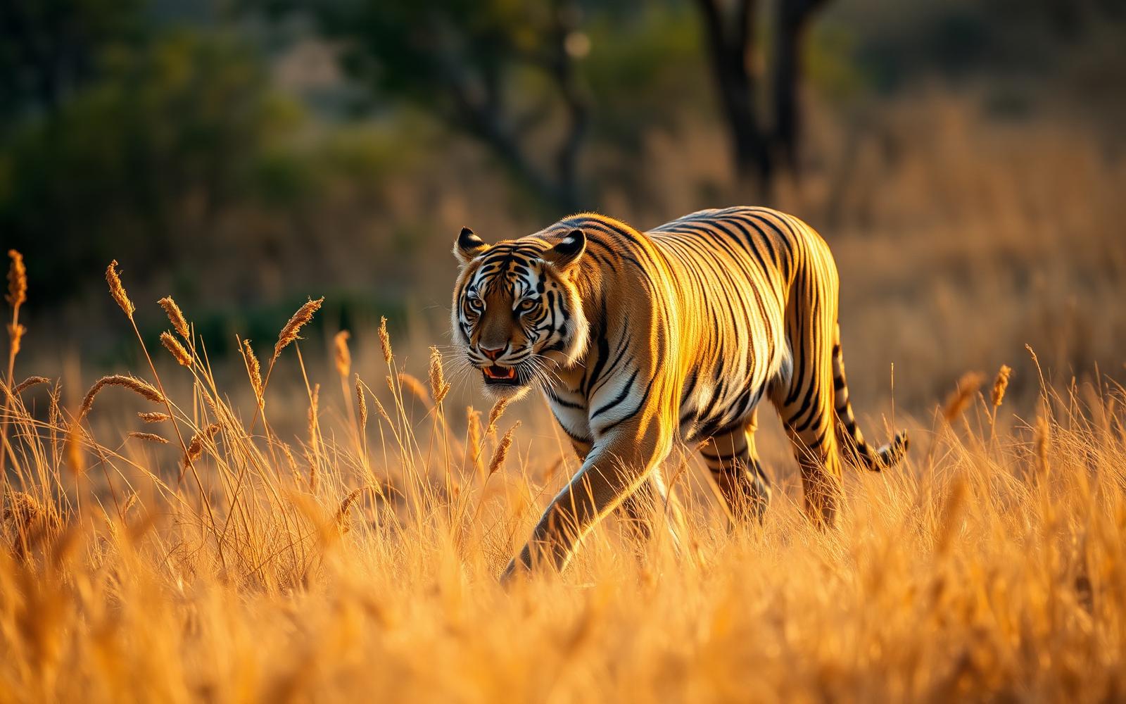 Bengalischer Tiger im Nationalpark Ranthambore, Indien